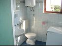 Апартаменты Ante - 50 M from the sea : A1(5), A2(8) Сегет Враница - Ривьера Трогир  - Апартамент - A1(5): ванная комната с туалетом