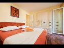 Дома дял отдыха Villa Linda - big terraces: H(5+2) Сегет Враница - Ривьера Трогир  - Хорватия - H(5+2): спальная комната