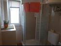 Апартаменты Fuzi - 50 m from sea: A1(2+1), SA4(2) Бибинье - Задар Ривьера  - Апартамент - A1(2+1): ванная комната с туалетом