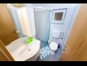 Апартаменты Ivanac - close to the beach A1 (6+2), A2 (2+2), A3 (2+2) Любач - Задар Ривьера  - Апартамент - A3 (2+2): ванная комната с туалетом