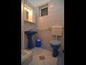Апартаменты Jerimih - 120 m from sea: A1(4+1), A3(4+1), A4(4+1) Сукошан - Задар Ривьера  - Апартамент - A1(4+1): ванная комната с туалетом