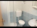 Апартаменты Vinko - big terrace and grill A5(2+1), SA6(2)Crveni, SA7(2)Plavi Вир - Задар Ривьера  - Студия- апартамент - SA7(2)Plavi: ванная комната с туалетом