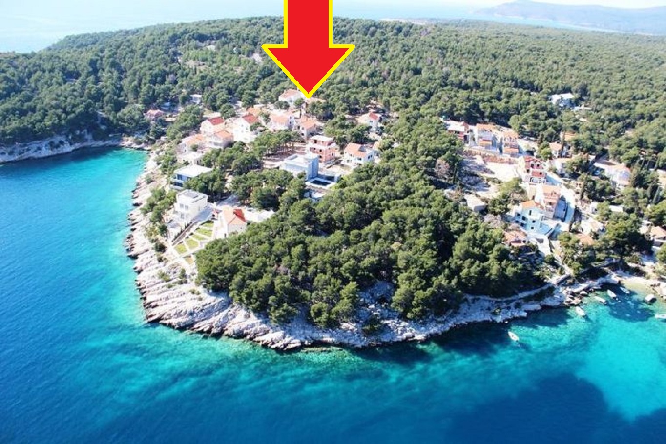 Апартаменты Deni - 70m from beach: A1(4+1) Залив Осибова (Милна) - Остров Брач  - Хорватия