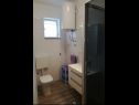 Апартаменты Sveto - 400 m from beach: A1(4) Биоград - Ривьера Биоград  - Апартамент - A1(4): ванная комната с туалетом