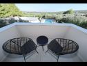 Дома дял отдыха Villa Milka - heated pool: H(12) Свети Яков и Филипп - Ривьера Биоград  - Хорватия - H(12): балкон