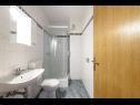 Апартаменты Vese - 100 m from beach: A1(2+2), A2(2+2), A3(5+3), A4(2+2) Свети Петар - Ривьера Биоград  - Апартамент - A3(5+3): ванная комната с туалетом