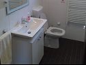 Апартаменты Nikola M - 2 bedrooms: A4(4) Бол - Остров Брач  - Апартамент - A4(4): ванная комната с туалетом