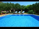 Дома дял отдыха Vojo - private swimming pool: H(4) Бол - Остров Брач  - Хорватия - открытый бассейн (дом и окружение)