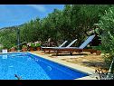 Дома дял отдыха Vojo - private swimming pool: H(4) Бол - Остров Брач  - Хорватия - открытый бассейн (дом и окружение)