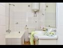 Апартаменты Nikola - comfortable: A1(4), A2(4), A3(4) Бол - Остров Брач  - Апартамент - A1(4): ванная комната с туалетом