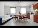 Апартаменты Nikola - comfortable: A1(4), A2(4), A3(4) Бол - Остров Брач  - Апартамент - A2(4): гостиная