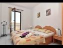 Апартаменты Nikola - comfortable: A1(4), A2(4), A3(4) Бол - Остров Брач  - Апартамент - A2(4): спальная комната