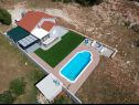 Дома дял отдыха Nane Garden - house with pool : H(4+1) Мирца - Остров Брач  - Хорватия - дом