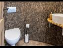 Дома дял отдыха Mindful escape - luxury resort: H(4+1) Мирца - Остров Брач  - Хорватия - H(4+1): ванная комната с туалетом