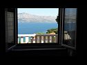 Апартаменты Juri - sea view: A1(4+1) Постира - Остров Брач  - Апартамент - A1(4+1): спальная комната