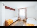 Апартаменты Orange - 30m from beach : A1(4) Постира - Остров Брач  - Апартамент - A1(4): спальная комната