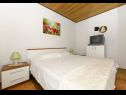 Апартаменты Lile - 30 m from beach: A2(4) Постира - Остров Брач  - Апартамент - A2(4): спальная комната