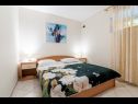 Апартаменты Brane - Economy Apartments: A1(4), A2(2) Постира - Остров Брач  - Апартамент - A1(4): спальная комната