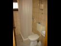 Апартаменты Rajko - 40 m from beach: A1(4+1), A2(4+1), A3(2+2) Повлья - Остров Брач  - Апартамент - A1(4+1): ванная комната с туалетом