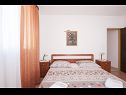 Апартаменты Mira - great location & free Bbq: A1(2+2), A2(2+1) Сплитска - Остров Брач  - Апартамент - A1(2+2): спальная комната