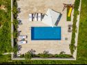 Дома дял отдыха Villa Gold - private pool & grill: H(12+4) Сплитска - Остров Брач  - Хорватия - бассейн