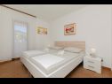 Апартаменты Vlado - cosy & afordable: SA1(2), A2(3), A3(5) Супетар - Остров Брач  - Апартамент - A3(5): спальная комната