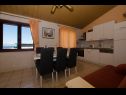 Апартаменты Vlado - cosy & afordable: SA1(2), A2(3), A3(5) Супетар - Остров Брач  - Апартамент - A3(5): столовая