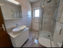 Апартаменты Stone garden - cosy and comfy : A1(4), A2(2) Супетар - Остров Брач  - Апартамент - A1(4): ванная комната с туалетом
