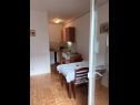 Апартаменты Bor - cosy & afordable: A1(3) Супетар - Остров Брач  - Апартамент - A1(3): кухня и столовая