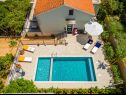 Дома дял отдыха Maria - private pool & parking: H(4+1) Супетар - Остров Брач  - Хорватия - бассейн