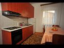 Апартаменты Piv - 10 m from beach: A1(6), A2(6), A3(6), SA4(2) Сутиван - Остров Брач  - Апартамент - A3(6): кухня и столовая