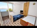 Апартаменты Dome - 30 m from beach : A1(4), A2(4), A3(4) Арбания - Остров Чиово  - Апартамент - A3(4): спальная комната