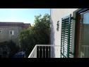 Апартаменты Marijica - 100m from the beach A1(4), A2(6) Округ Горни - Остров Чиово  - Апартамент - A1(4): балкон