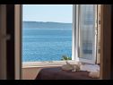 Апартаменты Daniela - terrace with amazing sea view A1(6) Округ Горни - Остров Чиово  - Апартамент - A1(6): спальная комната