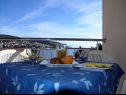 Апартаменты Aurelius - relaxing with gorgeous view A1 Luce (4+2), A2 Marin(2+2), A3 Maja(4+2), A4 Duje(2+2) Округ Горни - Остров Чиово  - Апартамент - A2 Marin(2+2): вид с террасы