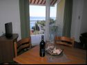 Апартаменты Aurelius - relaxing with gorgeous view A1 Luce (4+2), A2 Marin(2+2), A3 Maja(4+2), A4 Duje(2+2) Округ Горни - Остров Чиово  - Апартамент - A4 Duje(2+2): гостиная