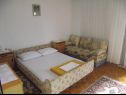 Апартаменты Marija - seaview: A1(2+1), A2(4), A3(2), A4(6+2) Нови Винодольски - Ривьера Црквеница  - Апартамент - A4(6+2): спальная комната