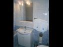 Апартаменты Niki - 20m from the sea: A1(2+2), A2(2+2) Блаце - Ривьера Дубровник  - Апартамент - A1(2+2): ванная комната с туалетом