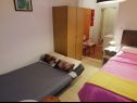 Апартаменты Milu - 80 m from sea: A1(4+1) Цавтат - Ривьера Дубровник  - Апартамент - A1(4+1): спальная комната