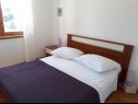 Апартаменты Dioniza - 150 m from beach: A1(2+2), A2(3), A3(2+2) Йелса - Остров Хвар  - Апартамент - A1(2+2): спальная комната