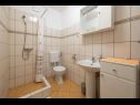 Апартаменты Perka - peaceful and quiet: A2(2+2), A1(2+1) Врбоска - Остров Хвар  - Апартамент - A1(2+1): ванная комната с туалетом