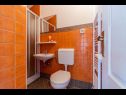 Апартаменты Perci- cosy and comfortable A1 Novi(2+2) , SA2 Stari(2) Крница - Истра  - Апартамент - A1 Novi(2+2) : ванная комната с туалетом