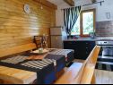 Дома дял отдыха Laura - wooden house: H(4+2) Дрезница  - Континентальная Хорватия - Хорватия - H(4+2): кухня и столовая