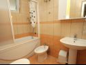 Апартаменты Rud - 15 m from sea: A1(2+1), A2(2+1), A3(2+1) Лумбарда - Остров Корчула  - Апартамент - A1(2+1): ванная комната с туалетом