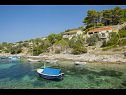 Дома дял отдыха Villa Bistrana - 15m from sea: H(4) Залив Танкараца (Вела Лука) - Остров Корчула  - Хорватия - дом