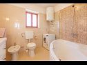 Дома дял отдыха Polonijo H(6+2) Крк - Остров Крк  - Хорватия - H(6+2): ванная комната с туалетом