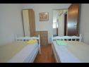 Апартаменты Jozefina - barbecue: A1(4+1), A2(3+1) Малинска - Остров Крк  - Апартамент - A1(4+1): спальная комната