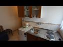 Апартаменты True SA1(2), A2(6) Малинска - Остров Крк  - Апартамент - SA1(2): кухня