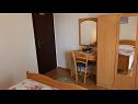 Апартаменты True SA1(2), A2(6) Малинска - Остров Крк  - Апартамент - A2(6): спальная комната