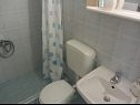 Апартаменты Darko SA1(2) Малинска - Остров Крк  - Студия- апартамент - SA1(2): ванная комната с туалетом